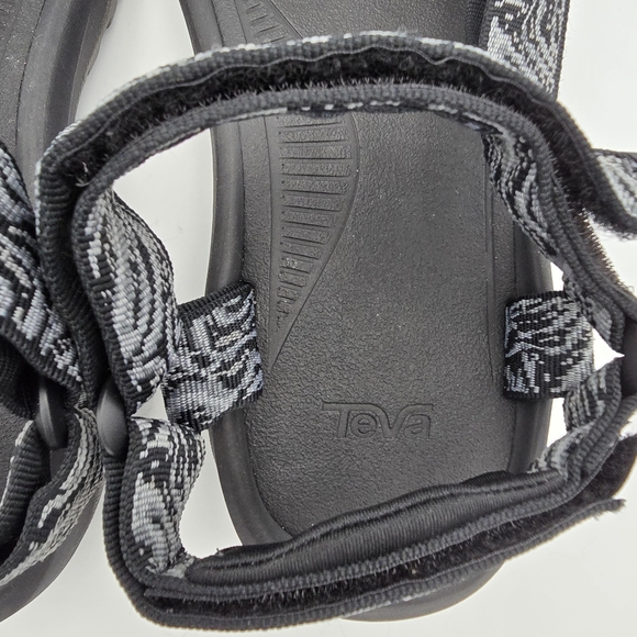 Teva Hurricane XLT2 Men's Hiking Velcro Strap Sandals, Like-new, Magma Black, 10 - Picture 7 of 13